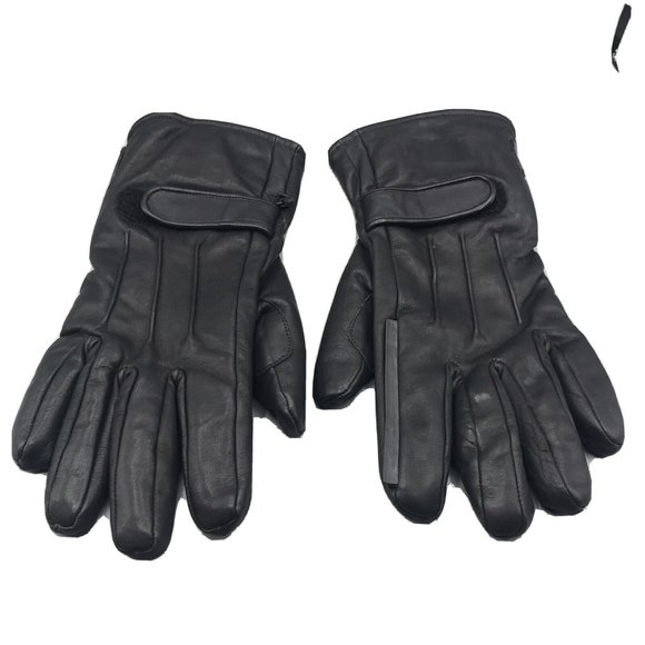 Thinsulate Leather River Road Gloves Cold Weather Motorcycle Ride HD - Picture 1 of 7